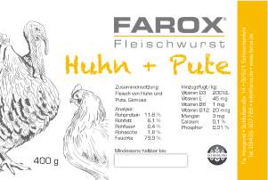 Farox Fleischwurst